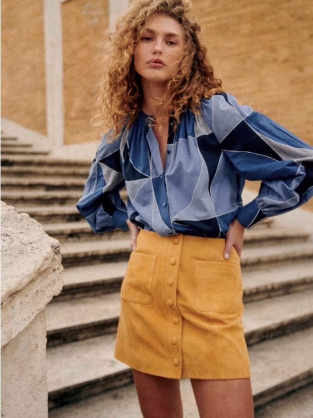 NWOT Sezane Lealys Shirt